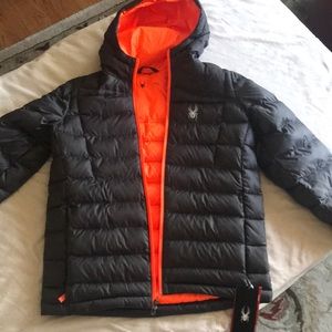 Boys spyder ski jacket
